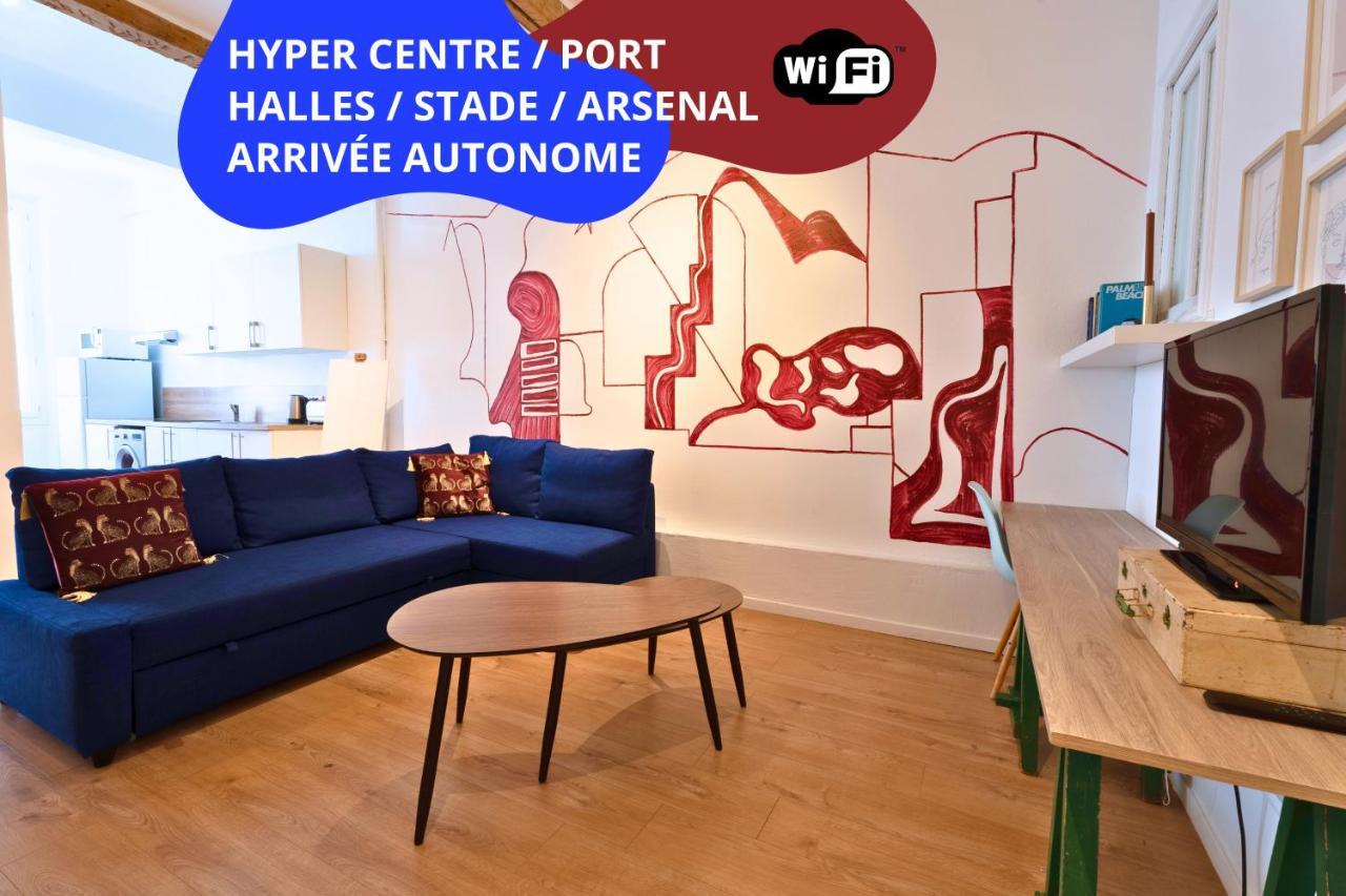 Apartamento L'Atelier D'Artiste - Refuge Boheme Et Creatif Tolón Exterior foto
