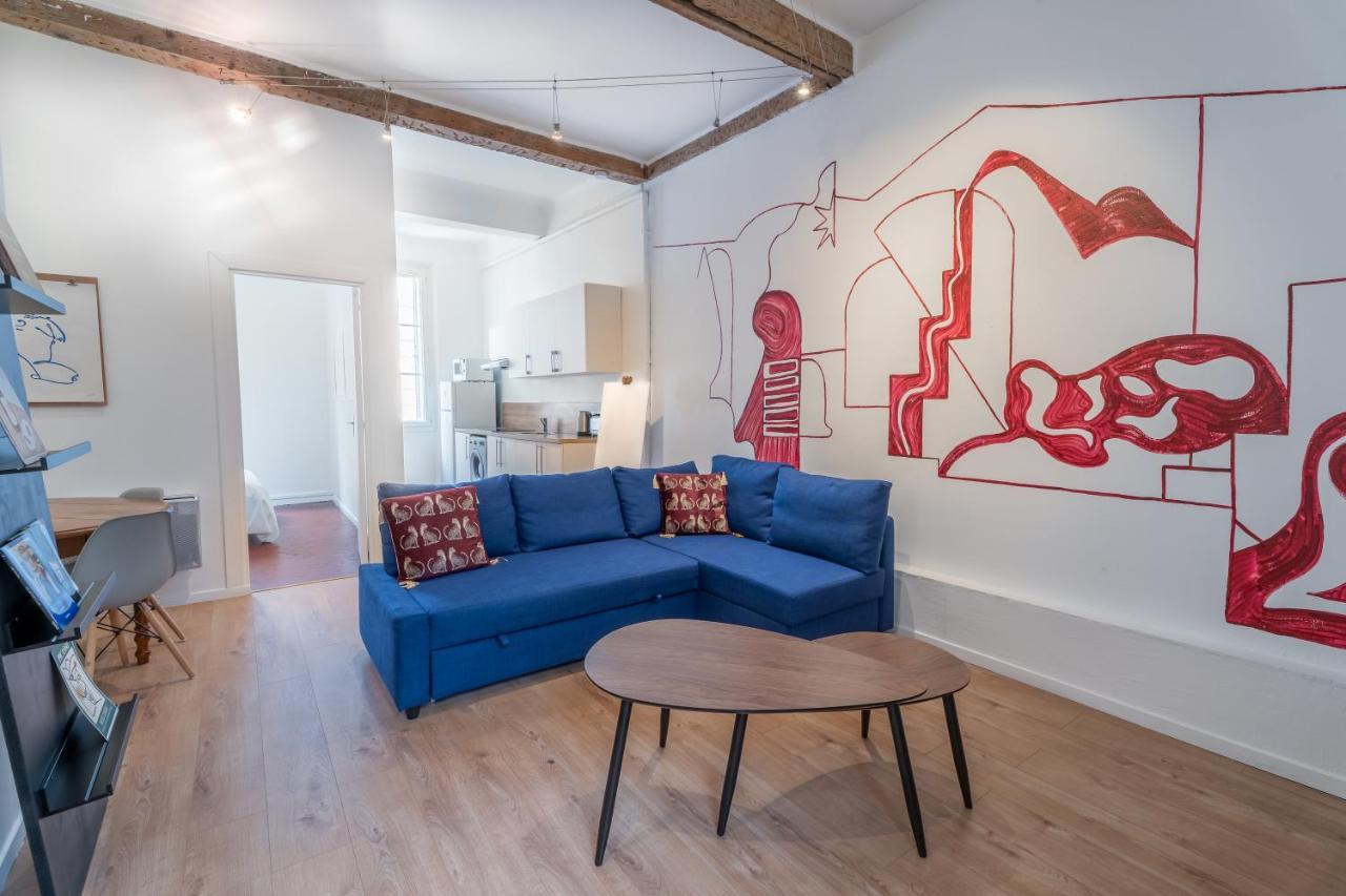 Apartamento L'Atelier D'Artiste - Refuge Boheme Et Creatif Tolón Exterior foto