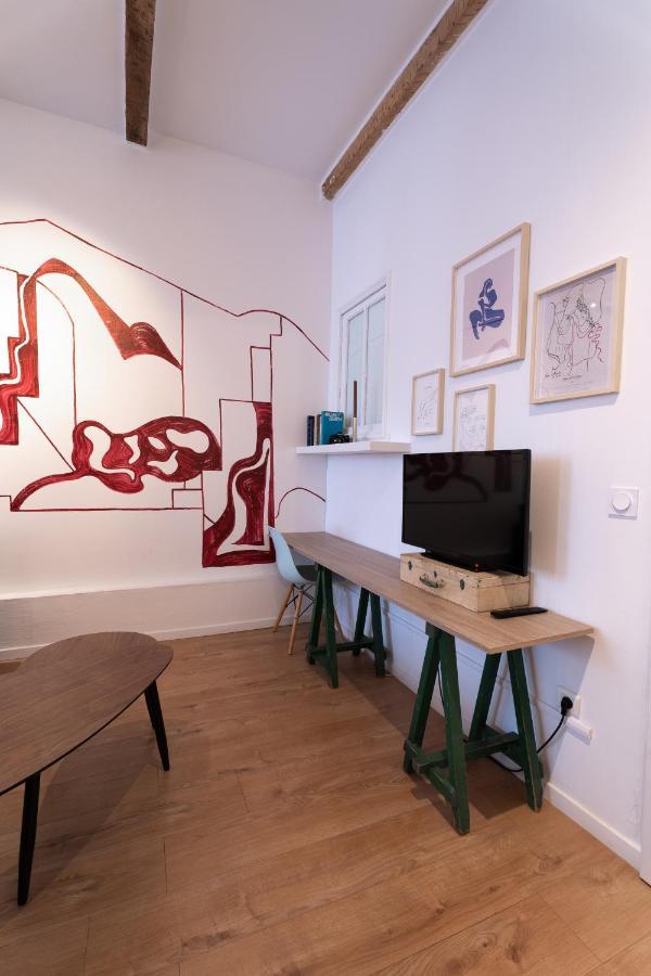 Apartamento L'Atelier D'Artiste - Refuge Boheme Et Creatif Tolón Exterior foto